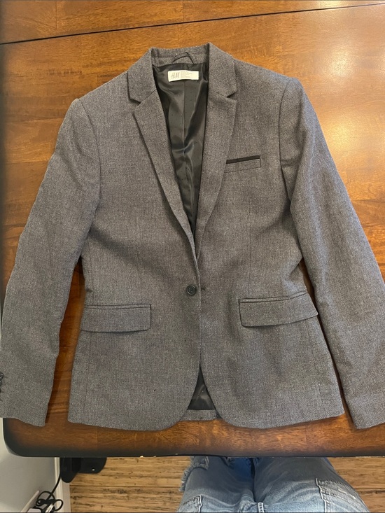 H&M Other - H&M Big Boys Gray Tailored Blazer size 16